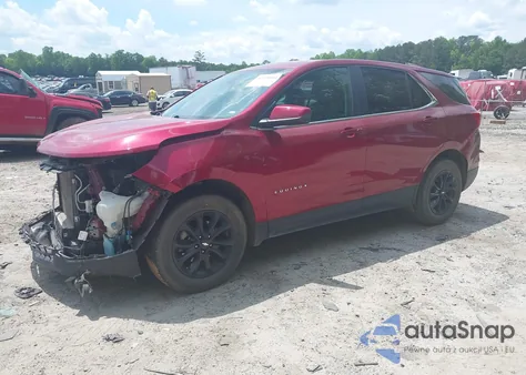 2021 Chevrolet Equinox Fwd Lt from USA, damaged, VIN 2GNAXKEV1M6156777